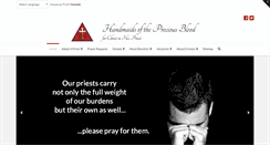 Desktop Screenshot of nunsforpriests.org